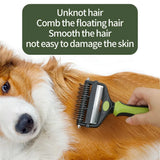 3-in-1 Pet Deshedding & Dematting Brush