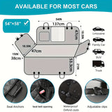 Waterproof Dog Car Hammock Cover