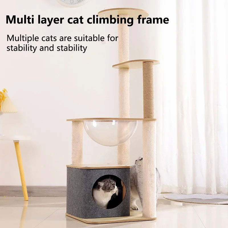 Luxury Space Capsule Cat Villa