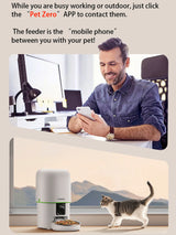 Smart WiFi Pet Feeder with Camera
