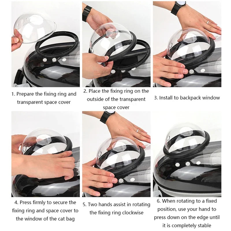 Transparent Bubble Pet Carrier Backpack