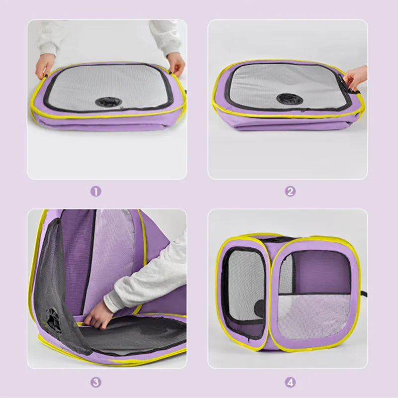 Portable Pet Drying & Grooming Box