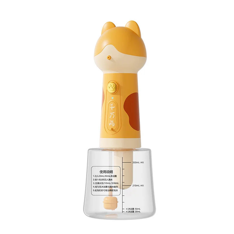 Electric Pet Bath Foam Sprayer