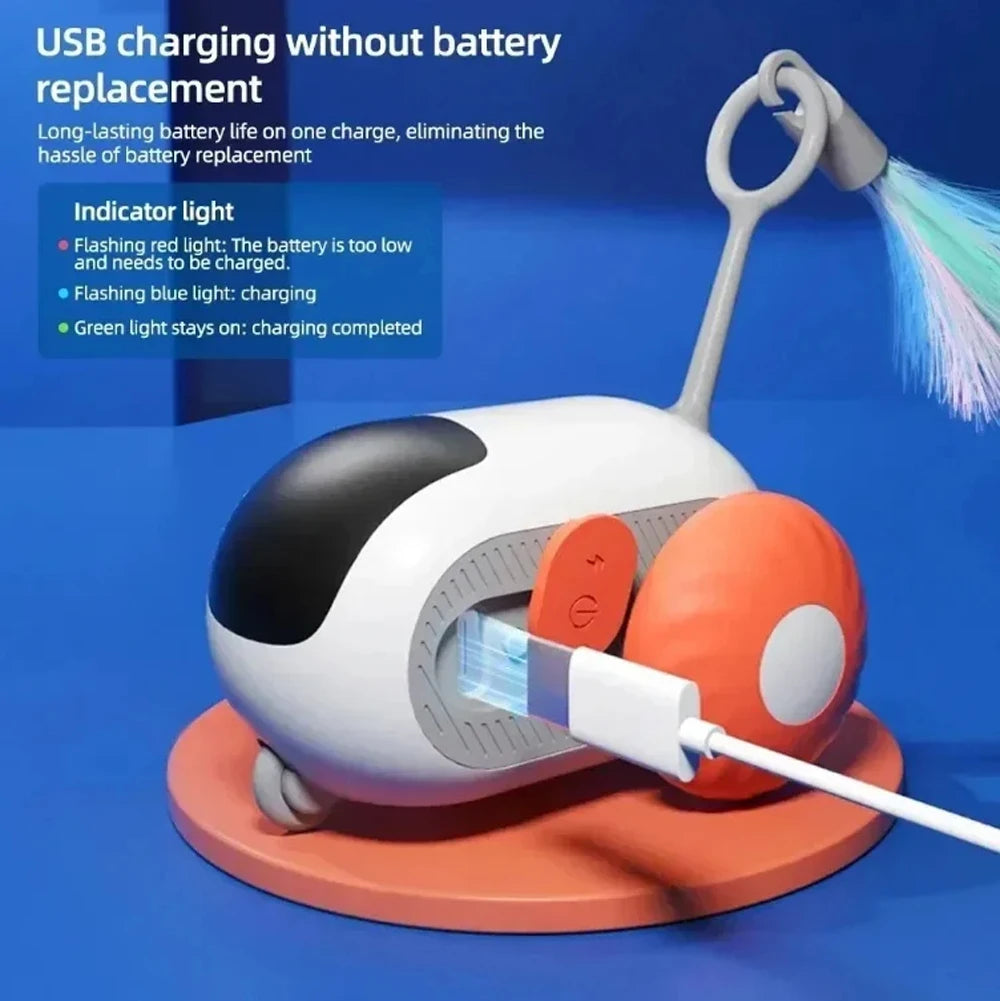 Smart Interactive Rolling Cat Toy