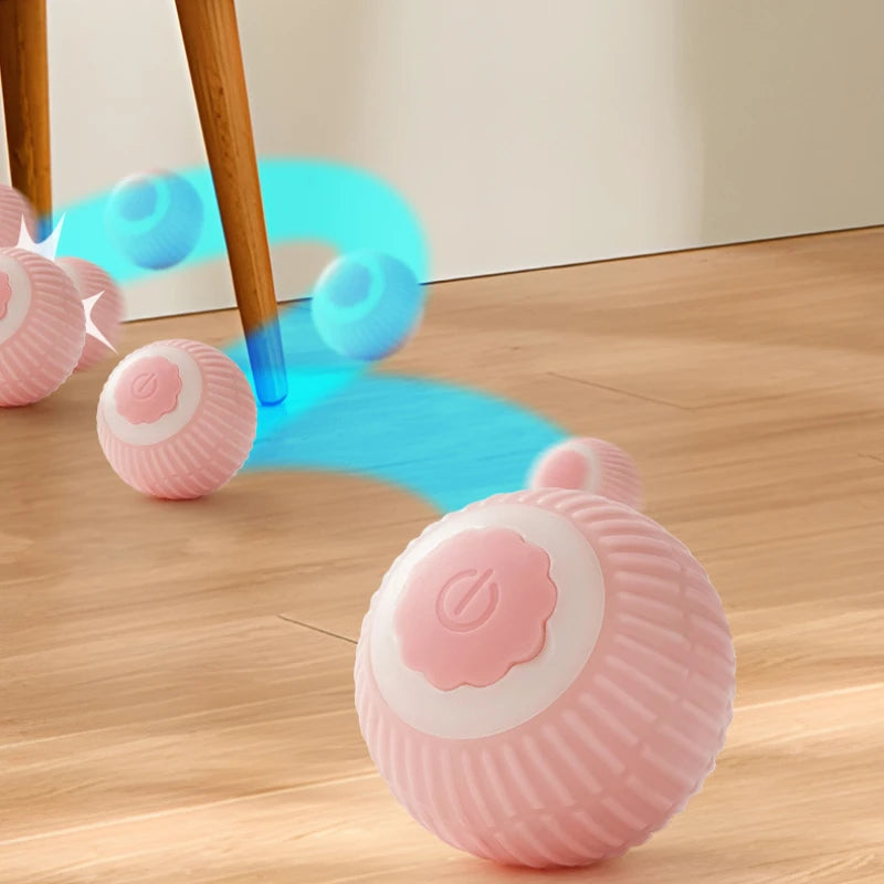 Smart Interactive Cat Ball – Automatic Rolling Toy