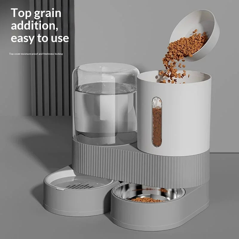 Automatic Pet Feeder & Water Dispenser