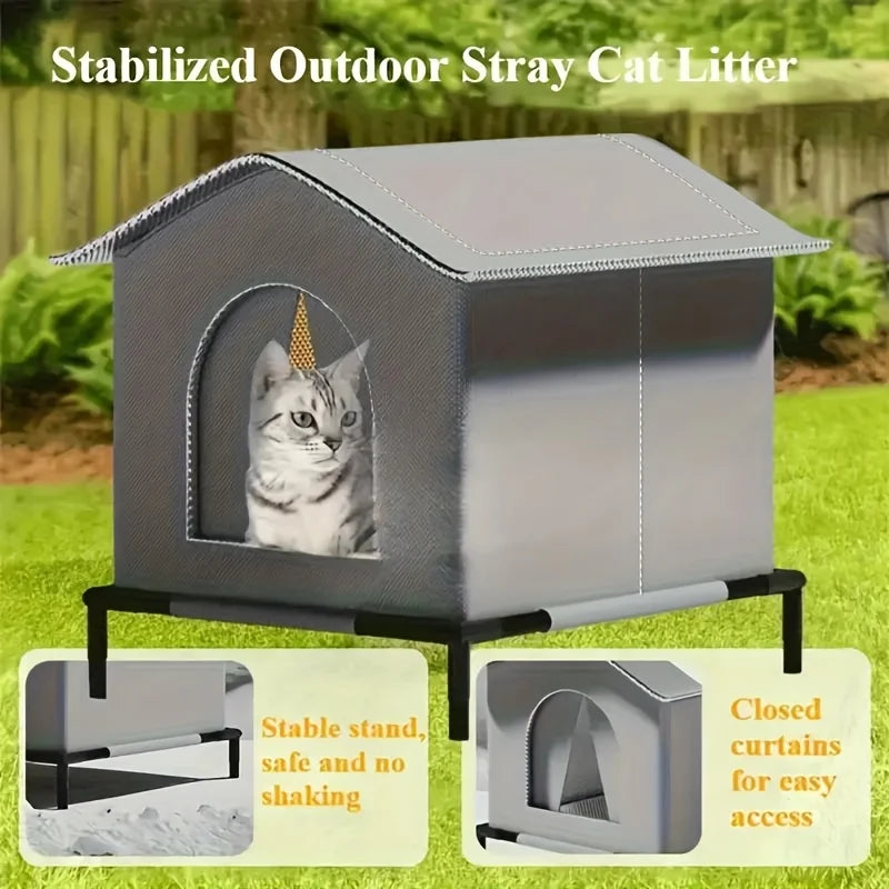 Waterproof Outdoor Cat Shelter