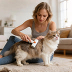 2-in-1 Pet Dematting & Deshedding Comb
