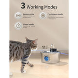 3.2L Smart Stainless Steel Pet Fountain