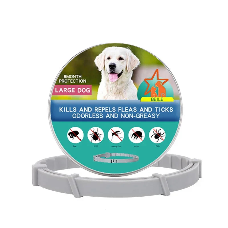 Adjustable Flea & Tick Collar for Dogs