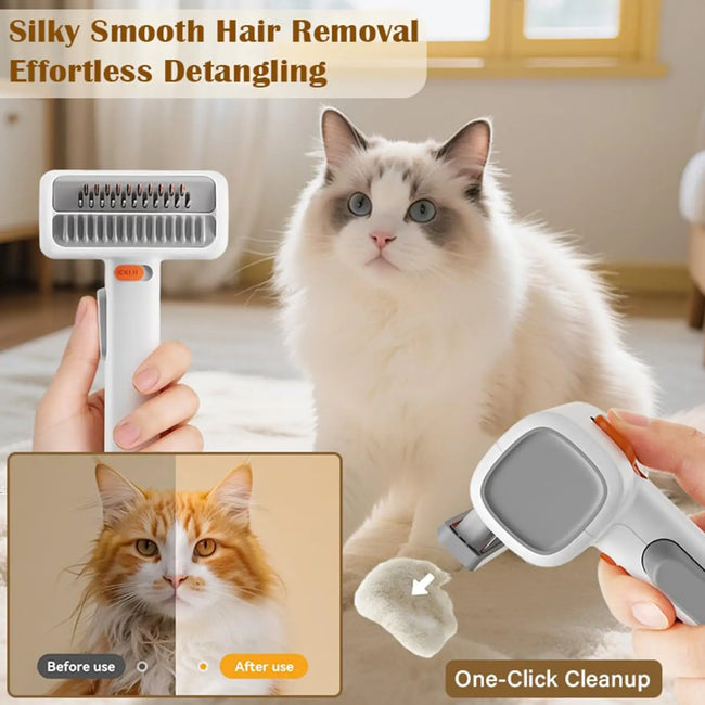2-in-1 Pet Dematting & Deshedding Comb Main Image