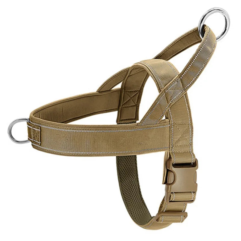 Tactical Anti-Pull Dog Harness – 1000D Nylon