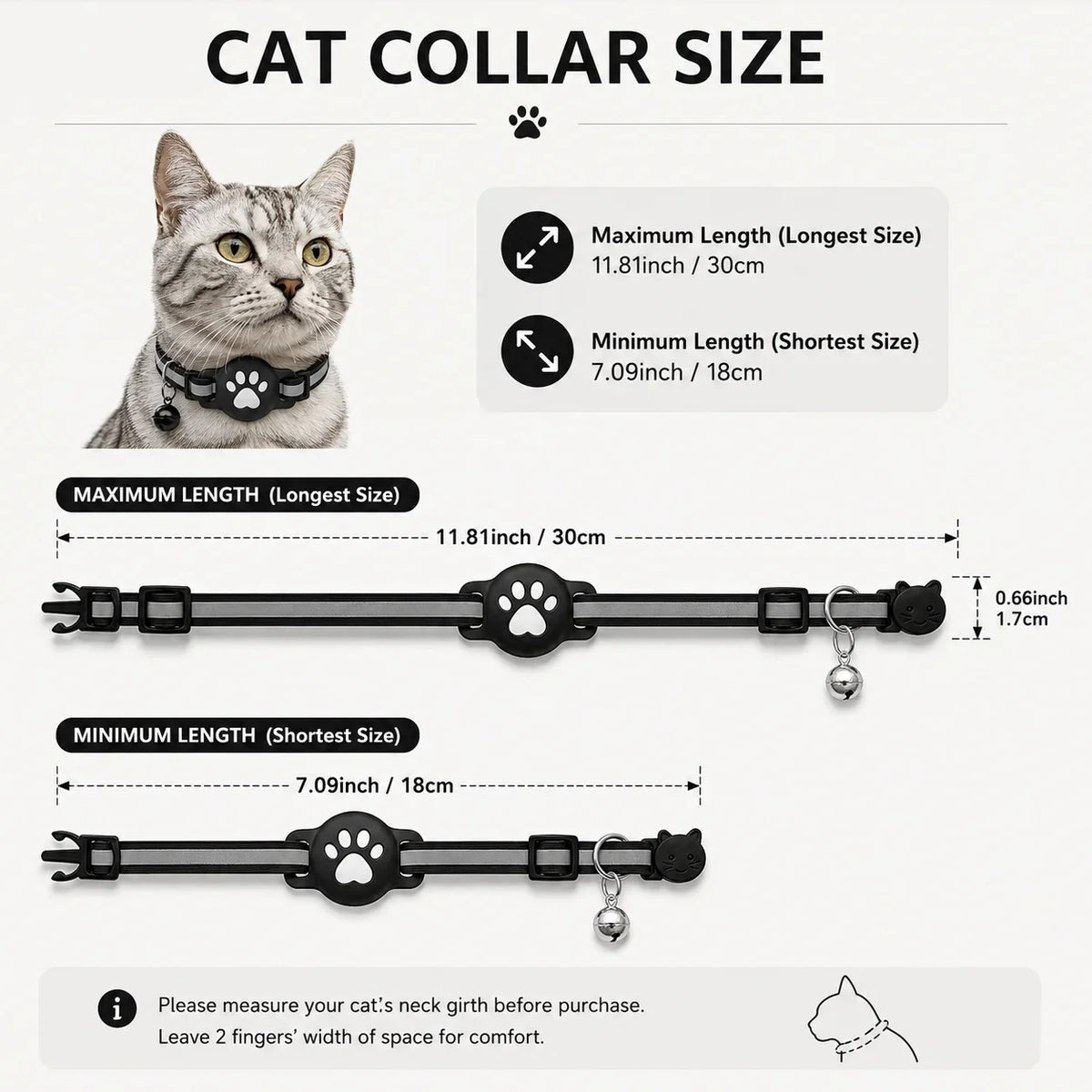 GPS Pet Tracker Collar Set