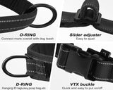 Tactical No-Pull Dog Harness – Heavy-Duty Reflective Vest