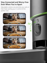 Smart WiFi Pet Feeder with Camera