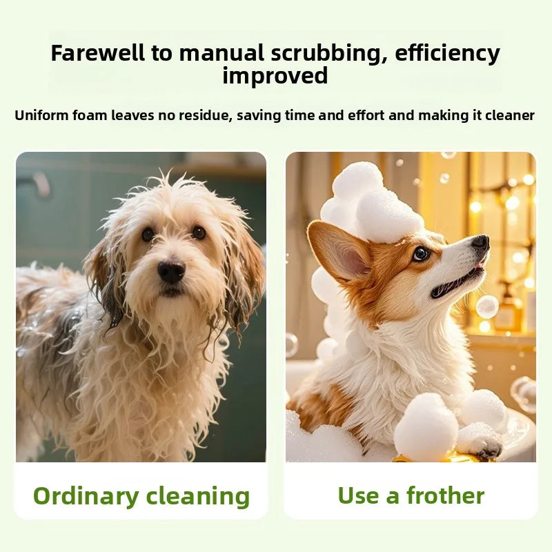 Electric Pet Bath Foam Sprayer