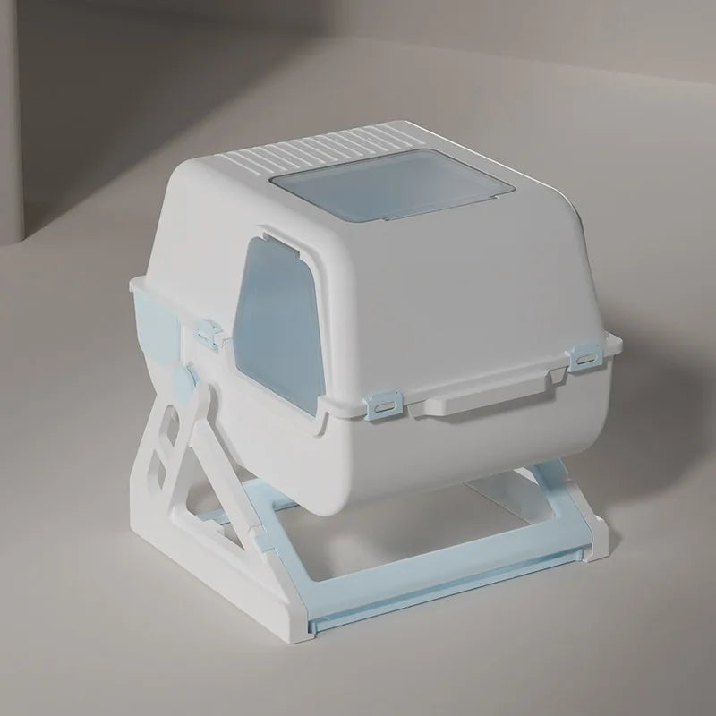 Extra Large Semi-Automatic Self-Cleaning Cat Litter Box