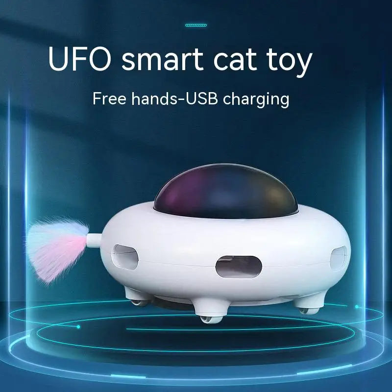 Smart Interactive UFO Cat Toy
