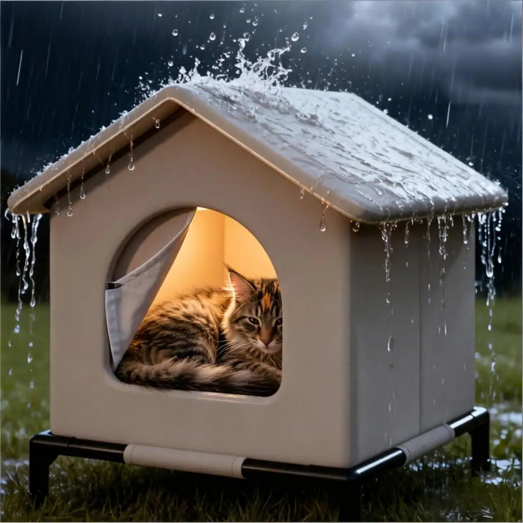 Waterproof Outdoor Cat Shelter