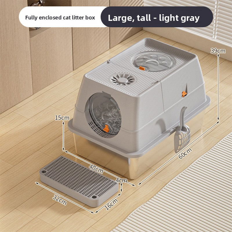 Stainless Steel Litter Box