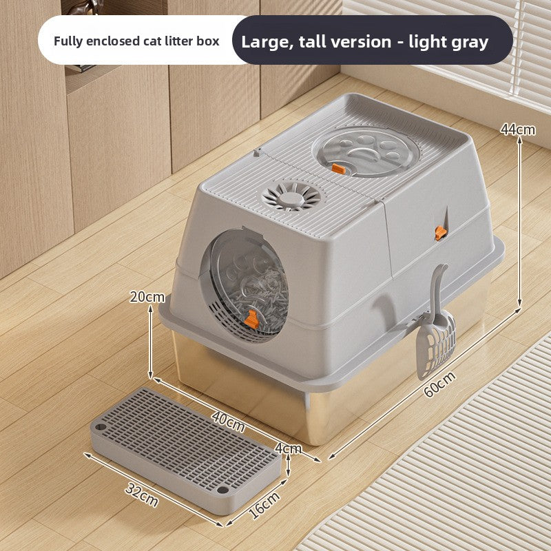 Stainless Steel Litter Box