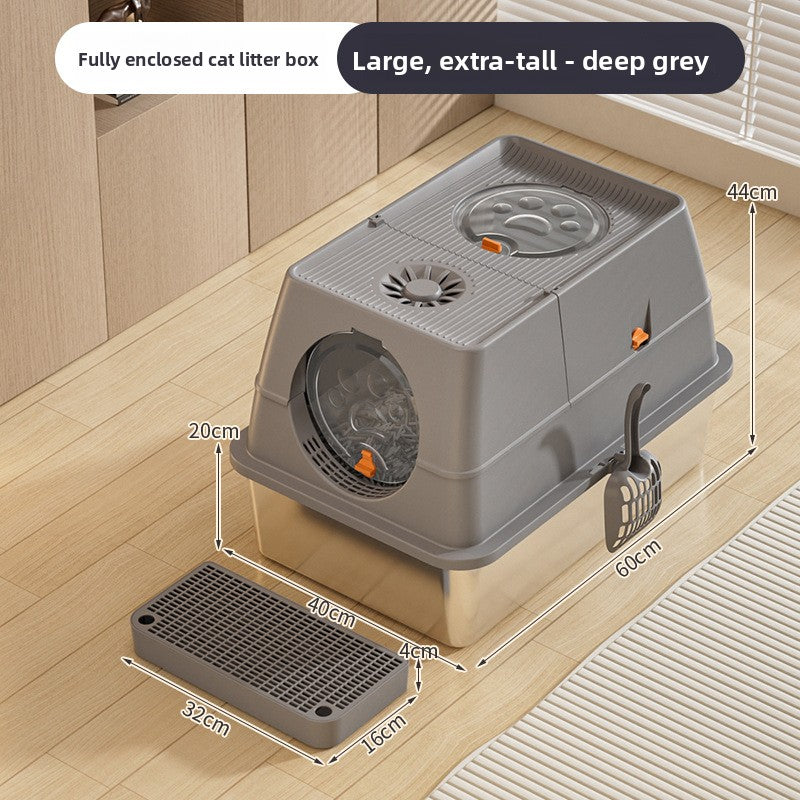 Stainless Steel Litter Box