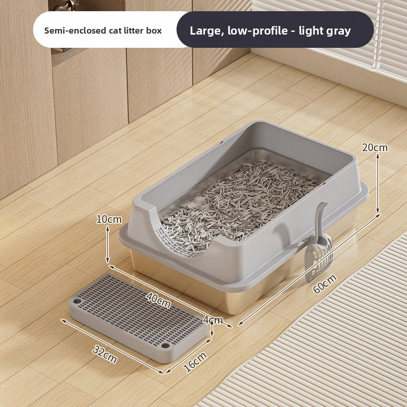 Stainless Steel Litter Box