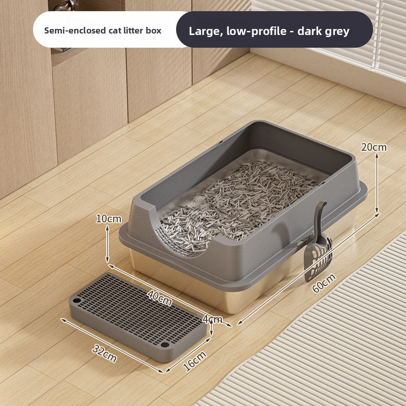 Stainless Steel Litter Box