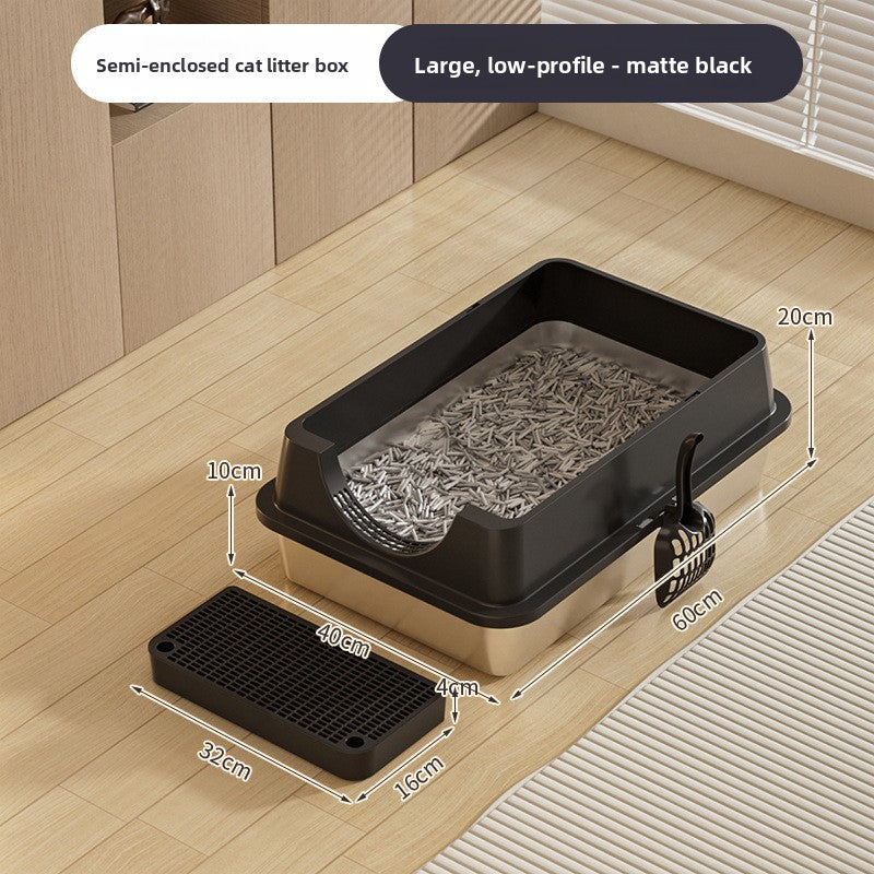 Stainless Steel Litter Box